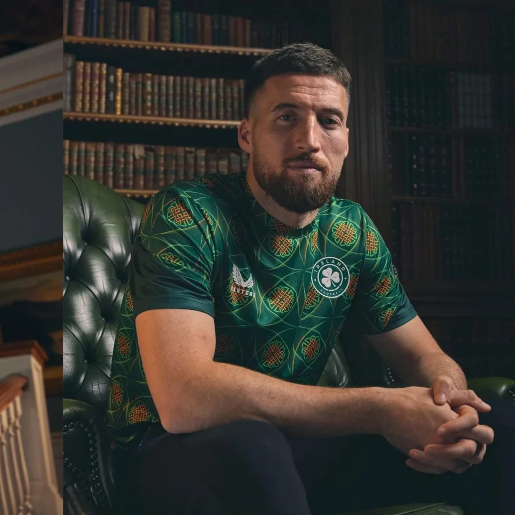Camisetas de Irlanda 2024-2025 inspiradas en el nudo celta