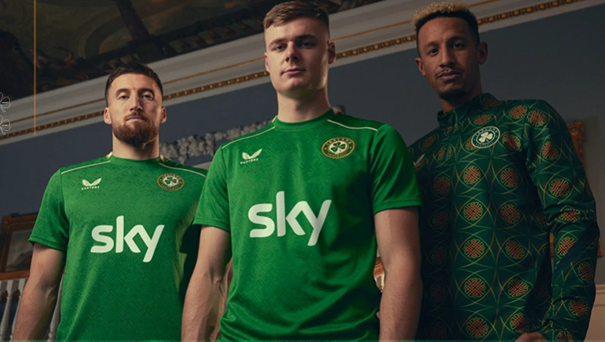 Camisetas de Irlanda 2024-2025 inspiradas en el nudo celta