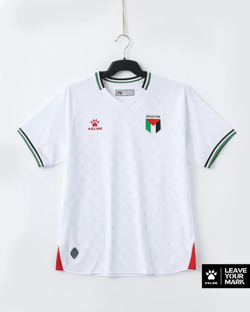 Así son las camisetas de Palestina 2024-2025 de Kelme, inspiradas en el keffiyeh
