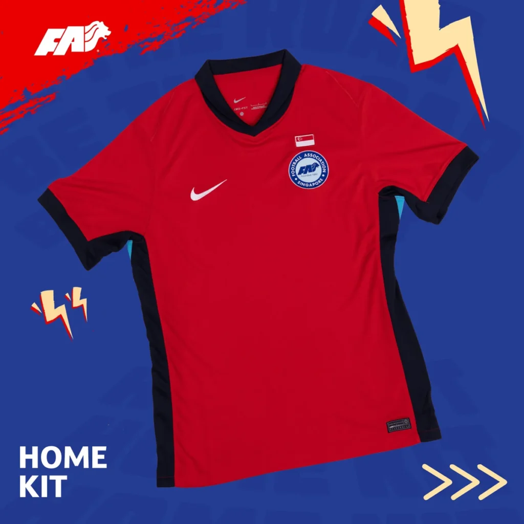 Así son las camisetas de Singapur 2024-2025 de Nike