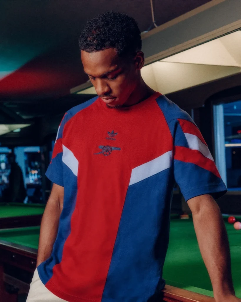 adidas Originals amplía su colección del Arsenal inspirada en los años 90
