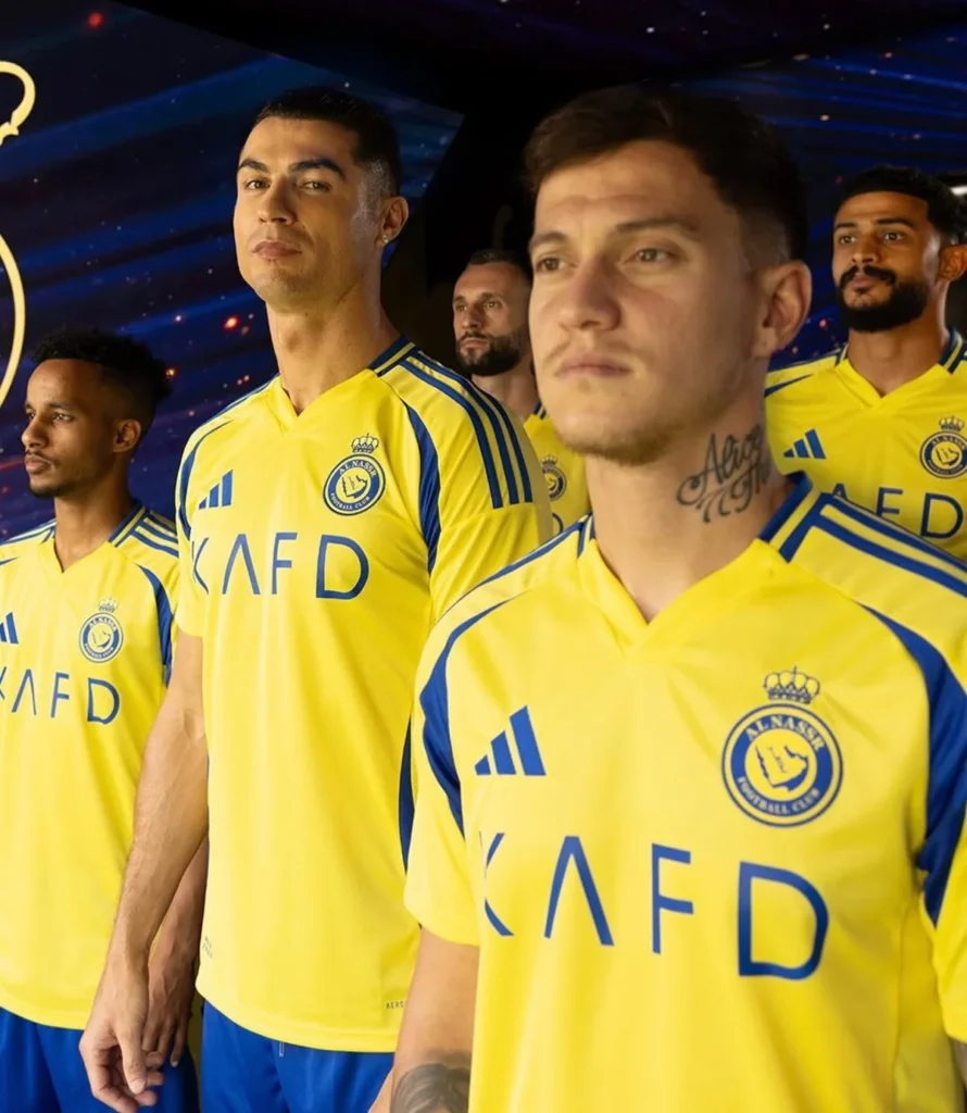 Estas son las camisetas del Al-Nassr 2024-2025, ahora con adidas