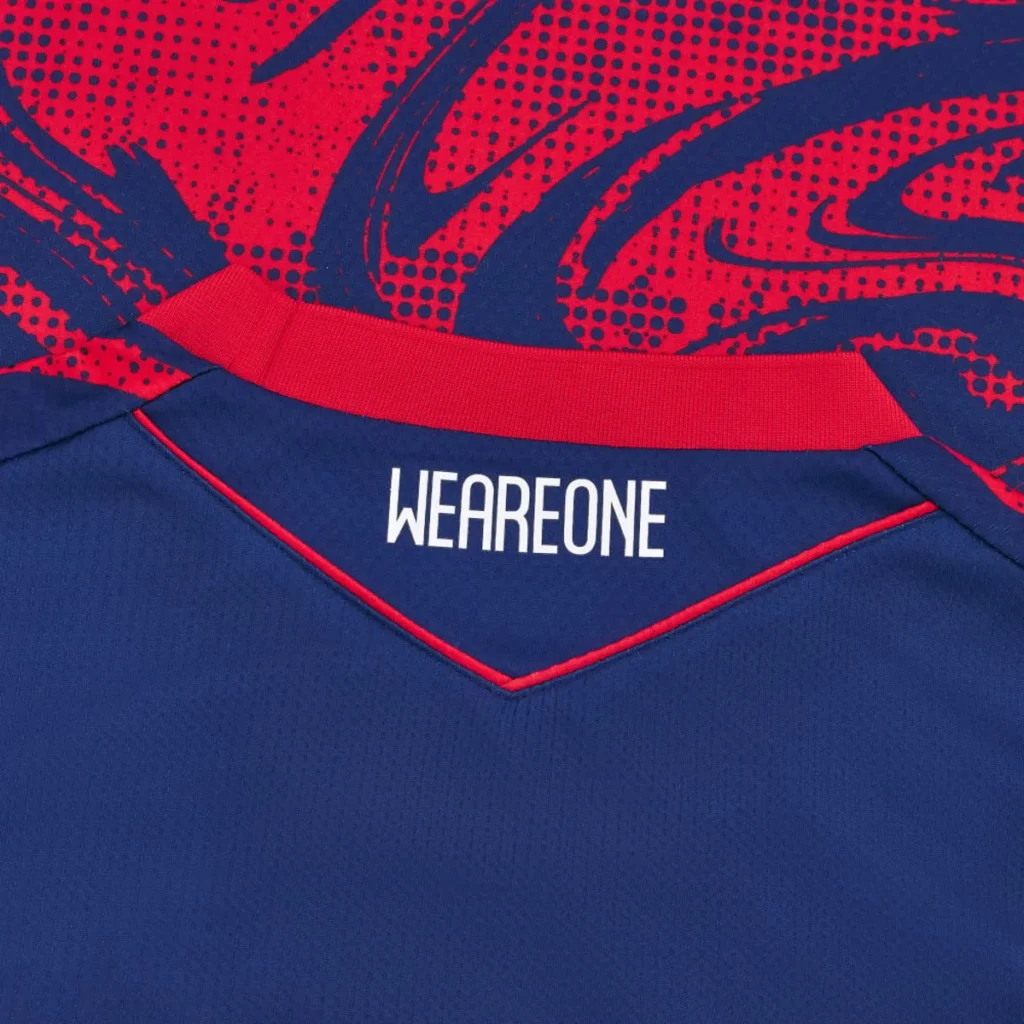 Tercera camiseta del Bologna 2024-2025 inspirada en el arte moderno