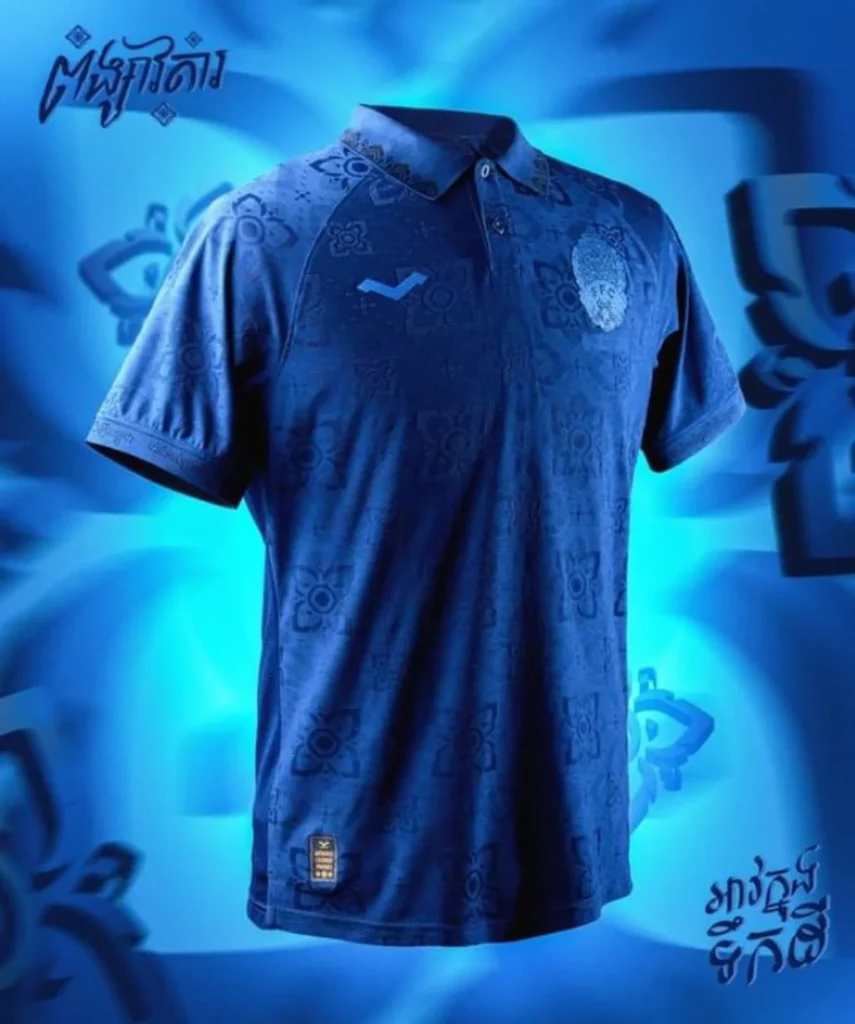 Camboya presenta sus camisetas 2024-2025 con el tema "Heritage" y arte jemer