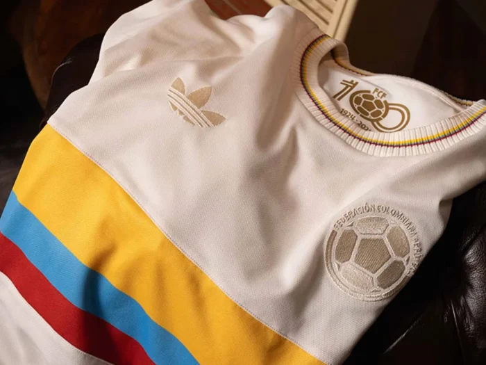 adidas lanza la camiseta del centenario de la federación colombiana de fútbol