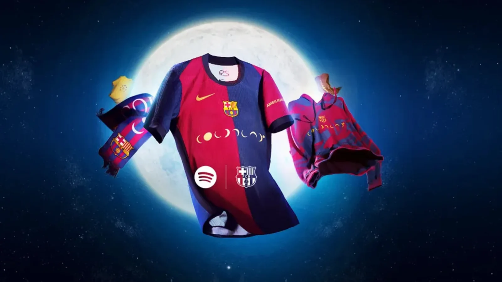 El FC Barcelona luce el logotipo de Coldplay en su camiseta en El Clásico