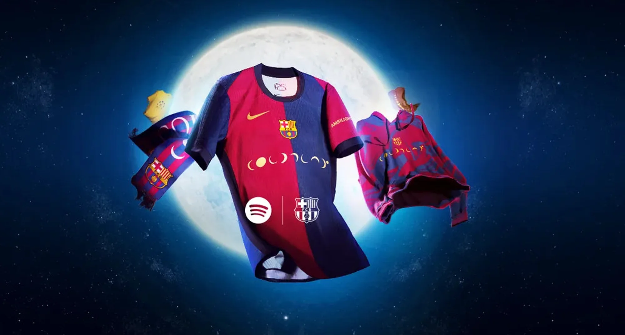 El FC Barcelona luce el logotipo de Coldplay en su camiseta en El Clásico