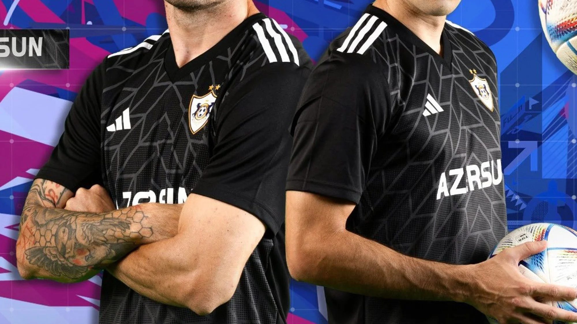 Así son las camisetas del FC Qarabağ 2024-2025 de adidas