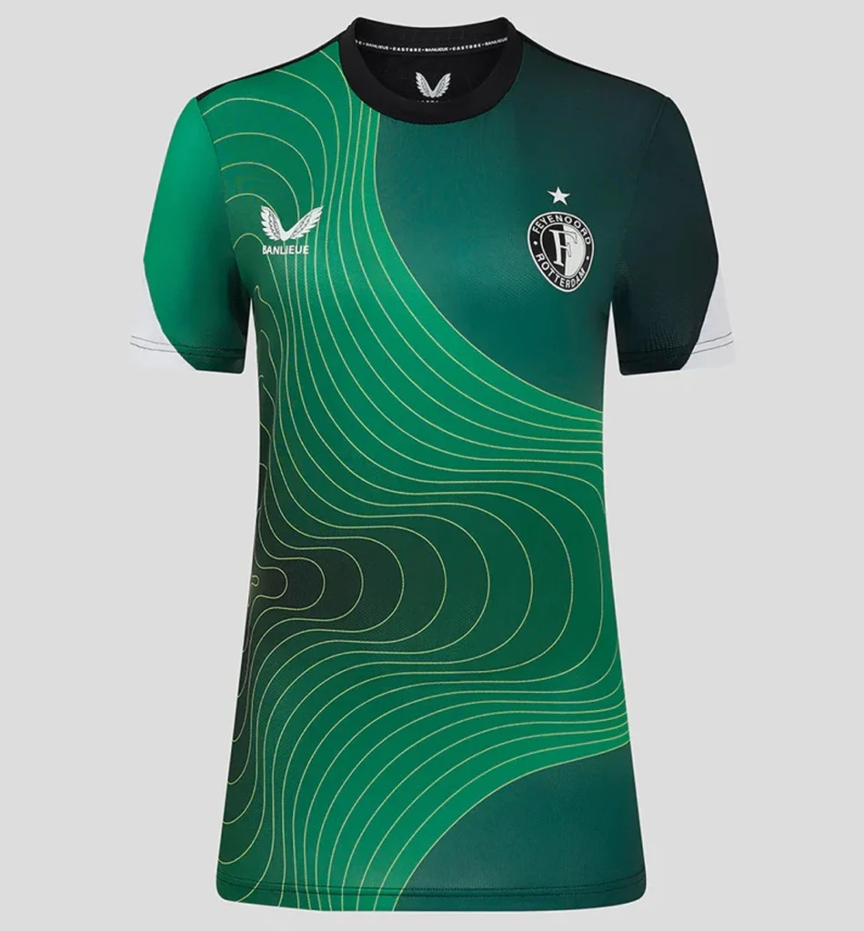 Estas son las camisetas de entrenamiento Banlieu x Feyenoord 2024-2025
