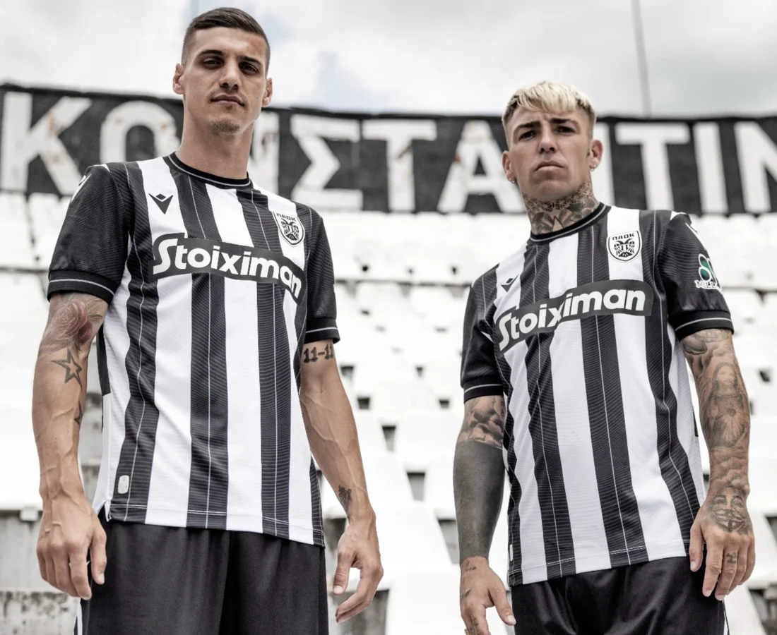 Así son las camisetas del PAOK de Salónica 2024-2025 de Macron