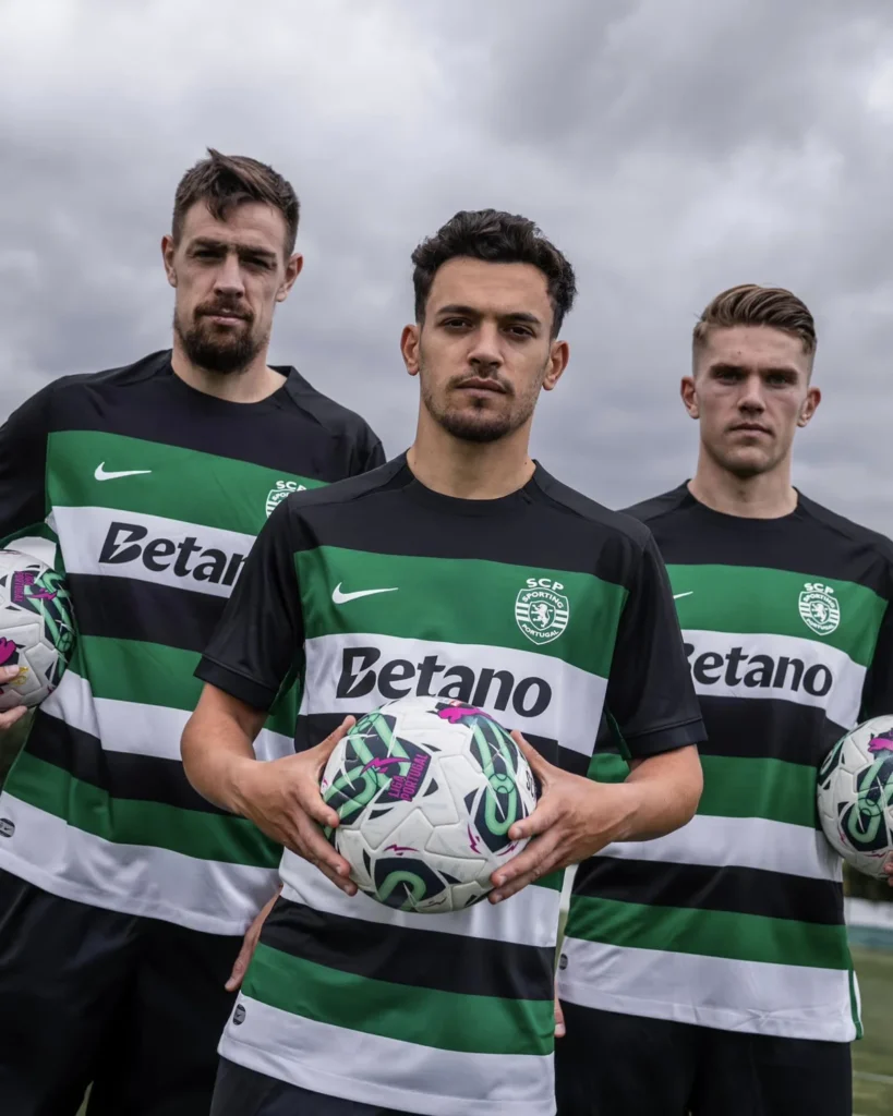 Sporting de Lisboa presenta sus camisetas 2024-2025: homenaje a Stromp y a la Recopa