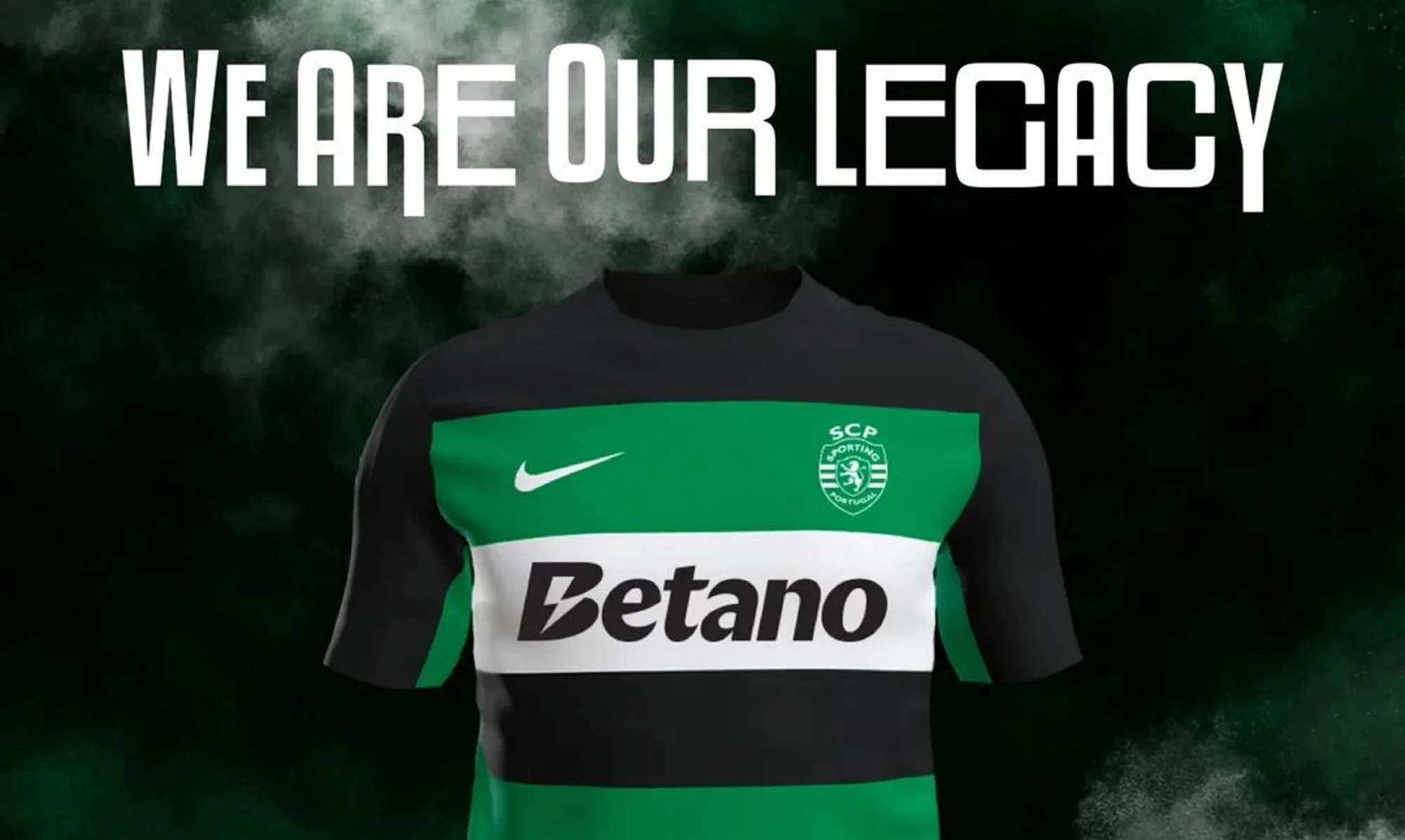 Sporting de Lisboa presenta sus camisetas 2024-2025: homenaje a Stromp y a la Recopa