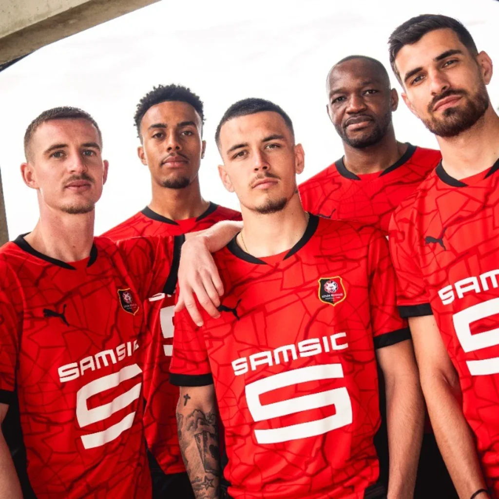 Camisetas del Stade Rennes 2024-2025 inspiradas en el río, la arquitectura y el arte
