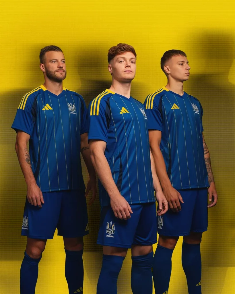 Así son las camisetas de Ucrania 2024-2025 de adidas