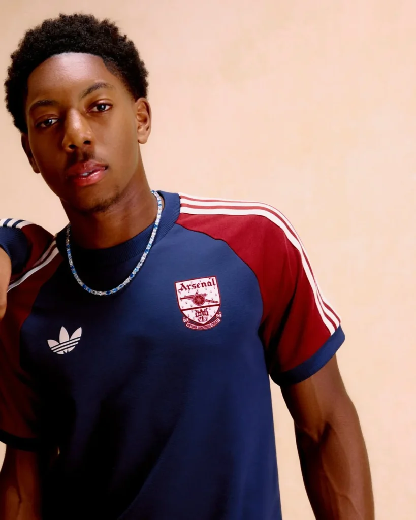 adidas Originals y Arsenal estrenan colección adiColor con aires de los años 90