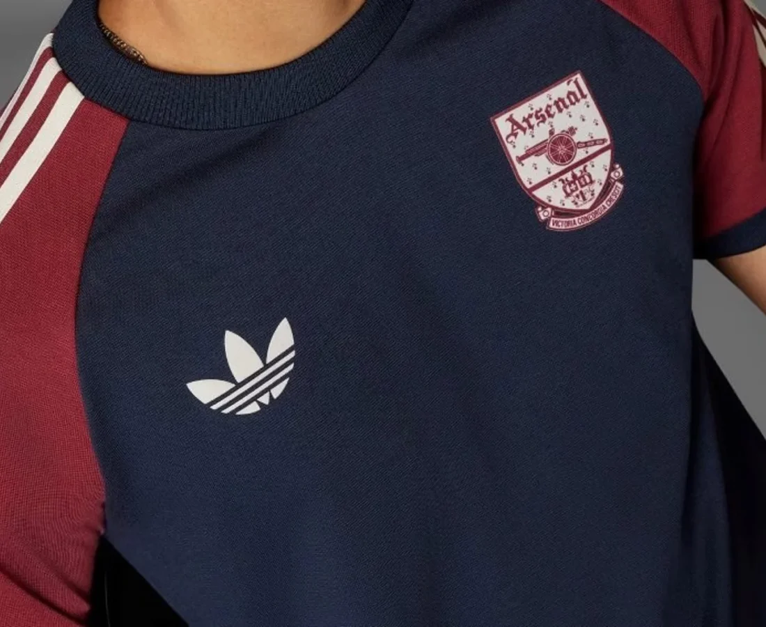 adidas Originals y Arsenal estrenan colección adiColor con aires de los años 90