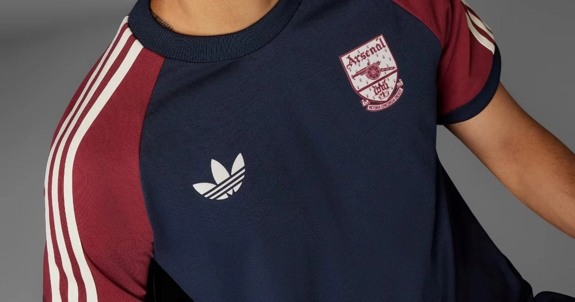 adidas Originals y Arsenal estrenan colección adiColor con aires de los años 90