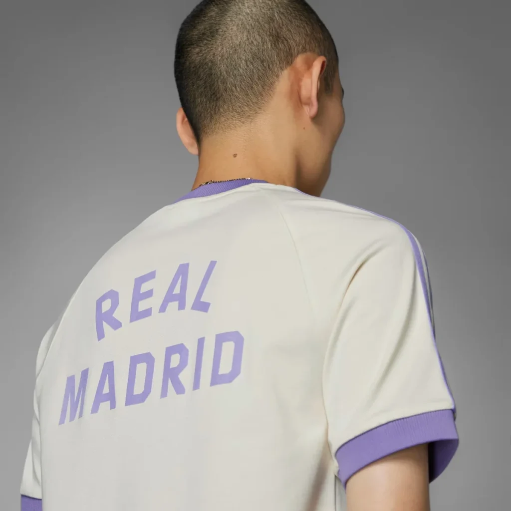 adidas Originals y Real Madrid lanzan una colección de invierno en blanco roto y lila pastel