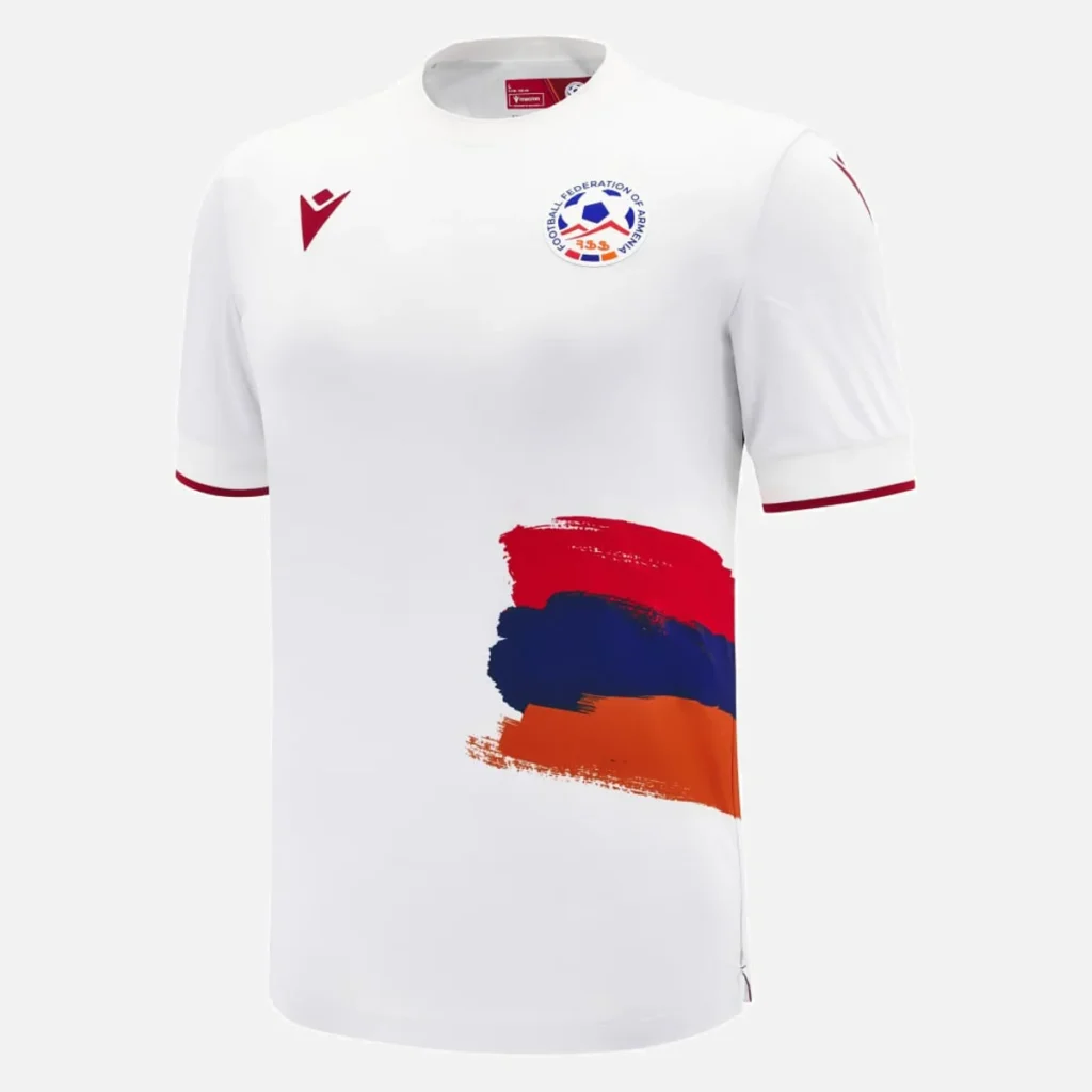 Armenia presenta sus camisetas 2024-2025, una expresión de orgullo nacional