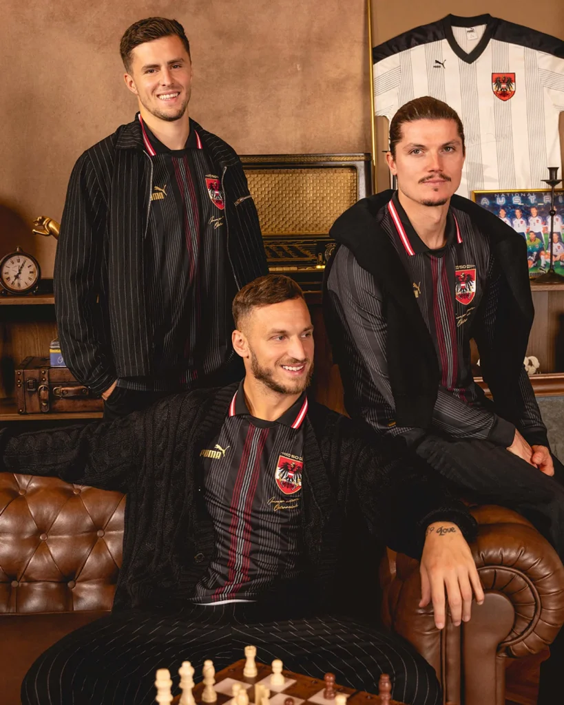 PUMA lanza una camiseta especial de Austria por los 50 años de colaboración