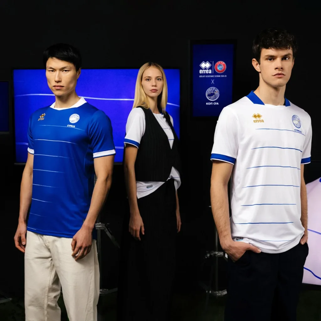 Chipre presenta sus camisetas 2024-2025 con una edición especial por el 90 aniversario