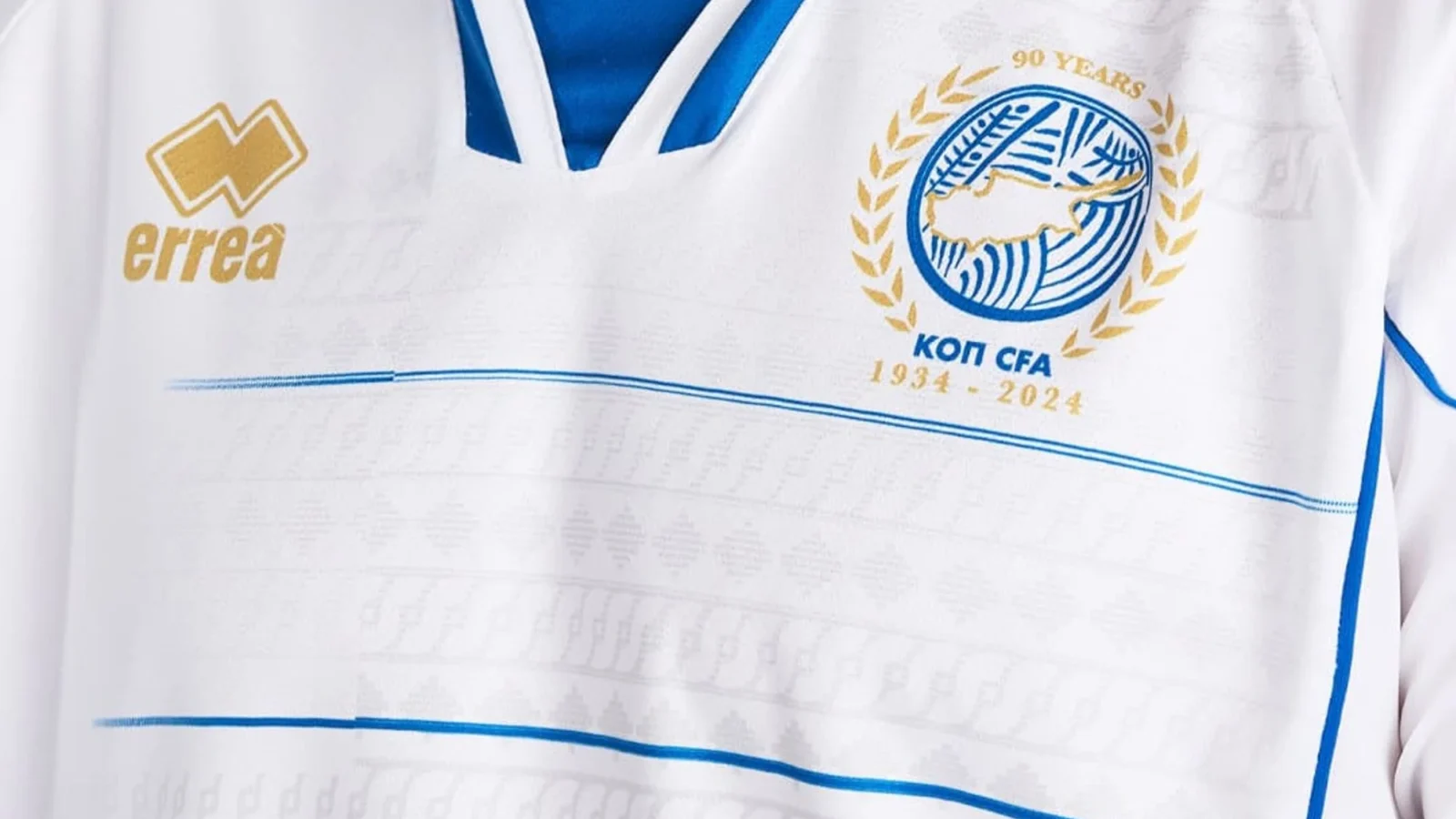Chipre presenta sus camisetas 2024-2025 con una edición especial por el 90 aniversario