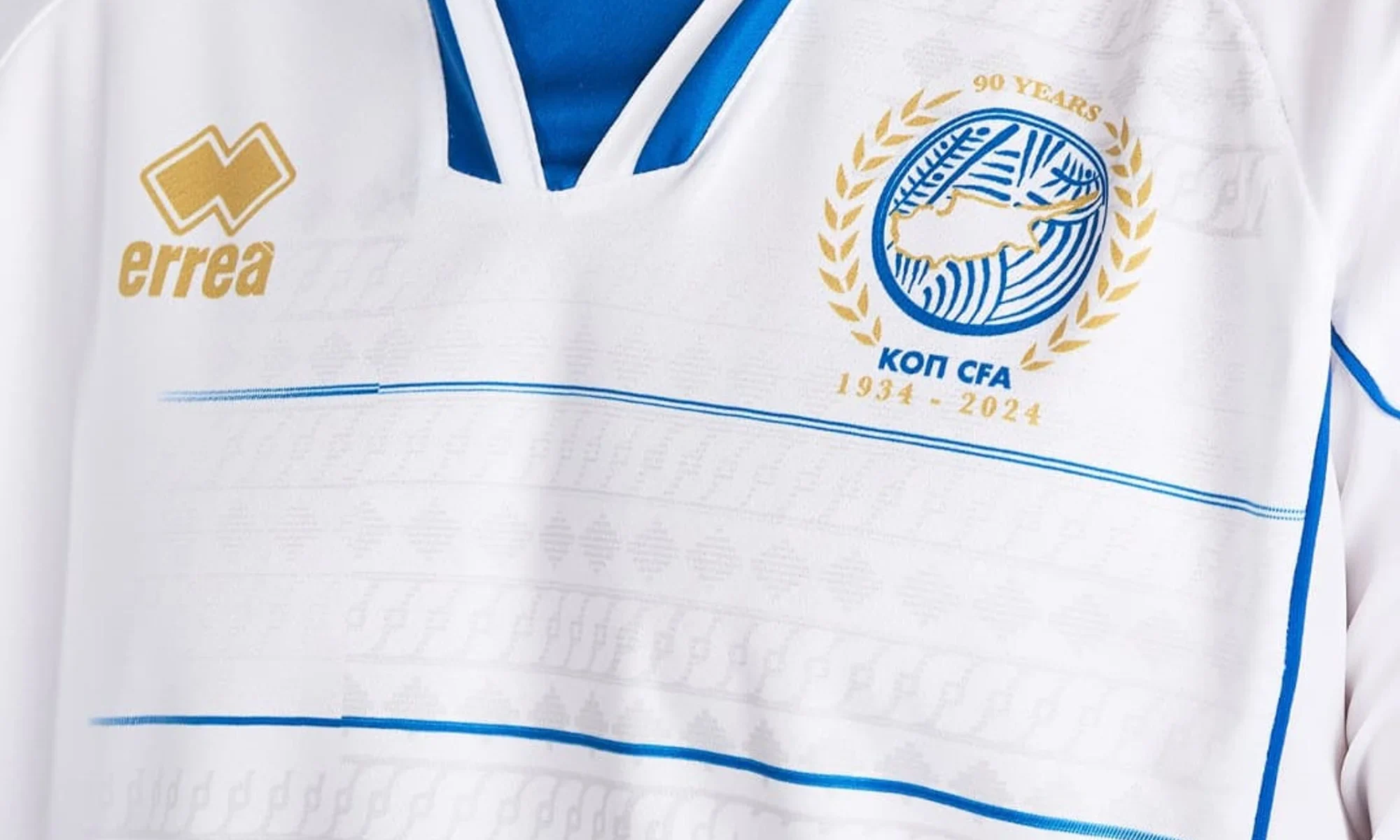 Chipre presenta sus camisetas 2024-2025 con una edición especial por el 90 aniversario