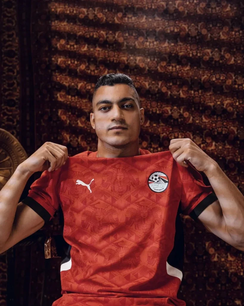 Las camisetas de Egipto para la Copa Africana de Naciones 2025 se inspiran en las pirámides, la esfinge y Tutankamón