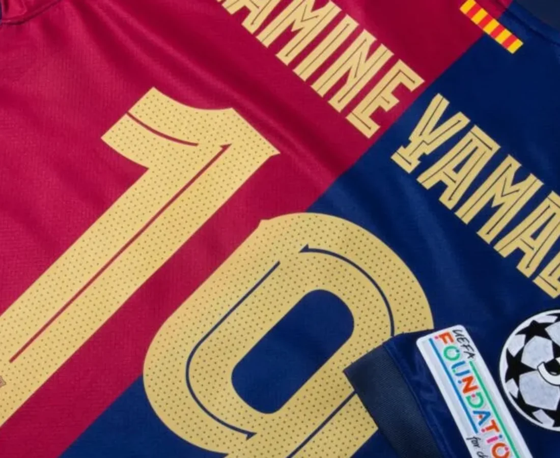 Así es el estampado oficial del FC Barcelona 2024-2025: dos tipografías para LaLiga y para Europa