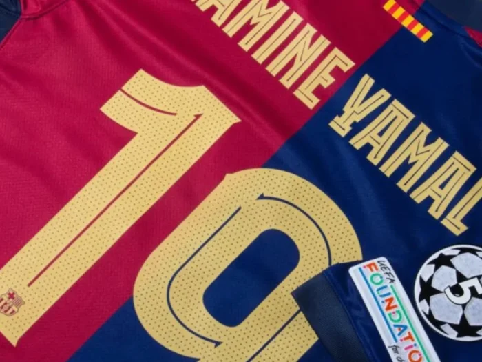 Así es el estampado oficial del FC Barcelona 2024-2025: dos tipografías para LaLiga y para Europa