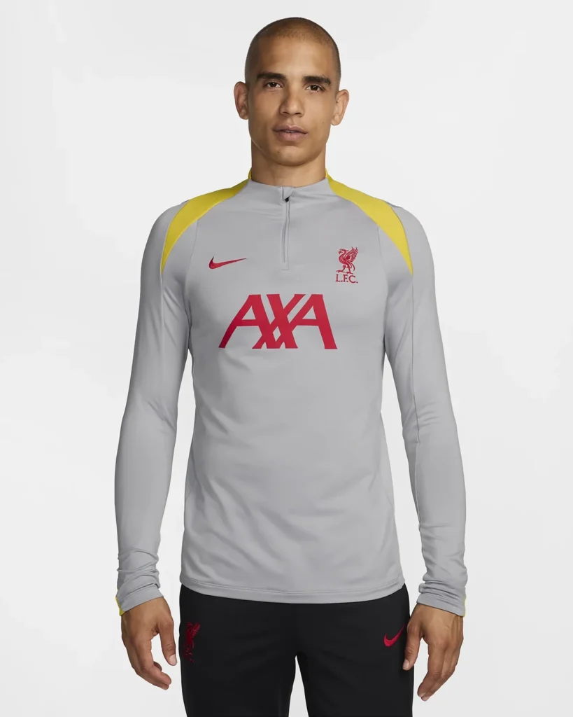 El Liverpool estrena también un chándal gris en la temporada 2024-2025