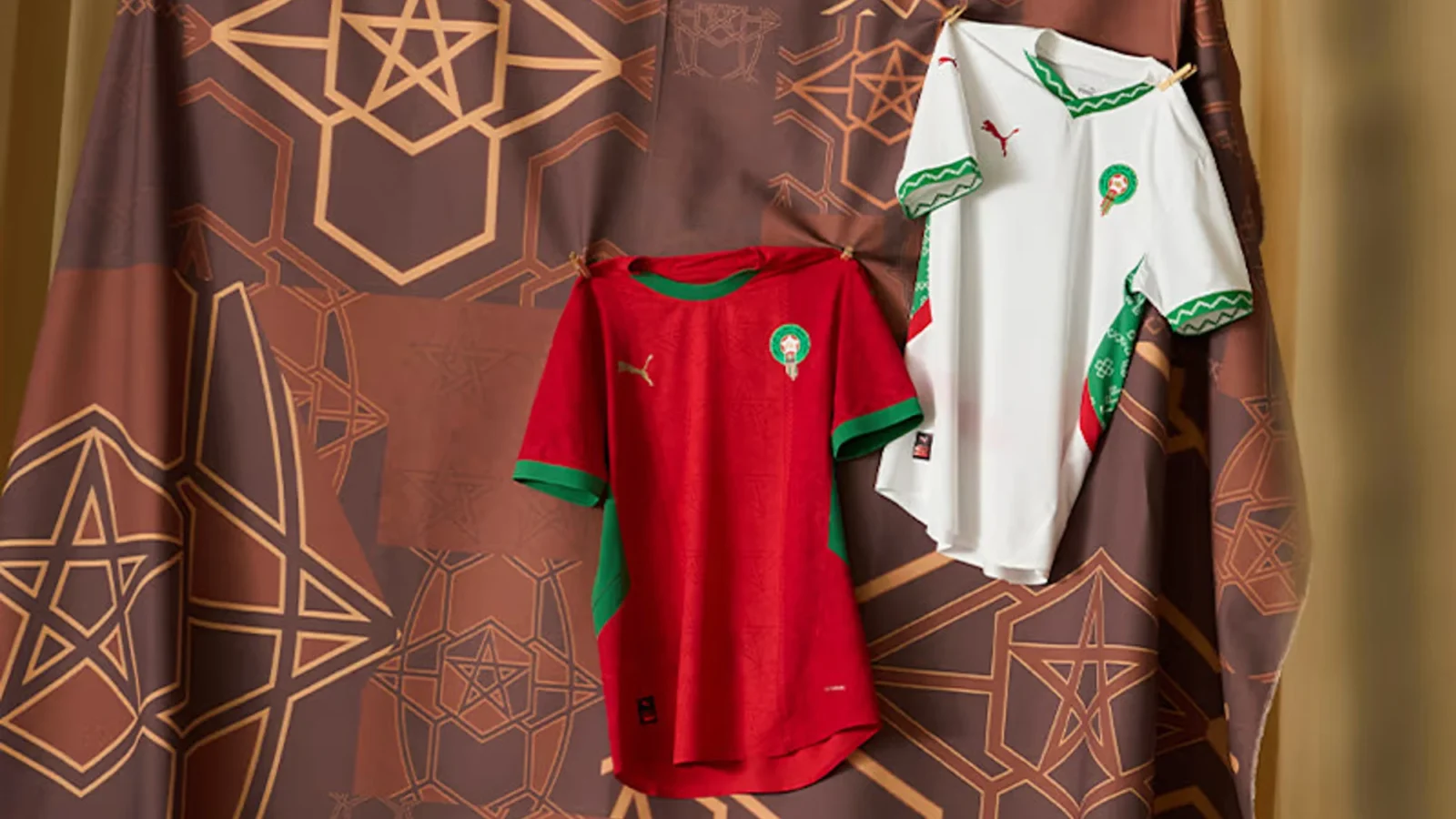 Marruecos presenta su camiseta visitante 2025, inspirada en las alfombras marroquíes