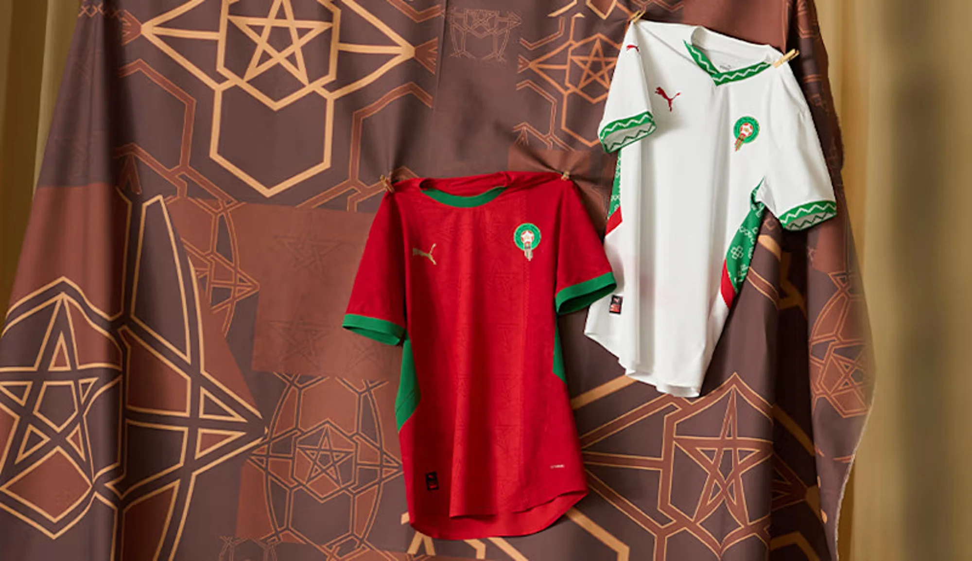 Marruecos presenta su camiseta visitante 2025, inspirada en las alfombras marroquíes