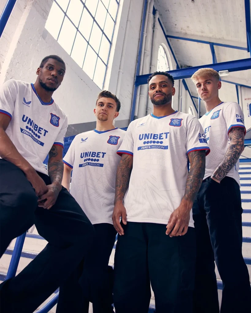 Camisetas del Rangers FC 2024-2025 inspiradas en Ibrox Park