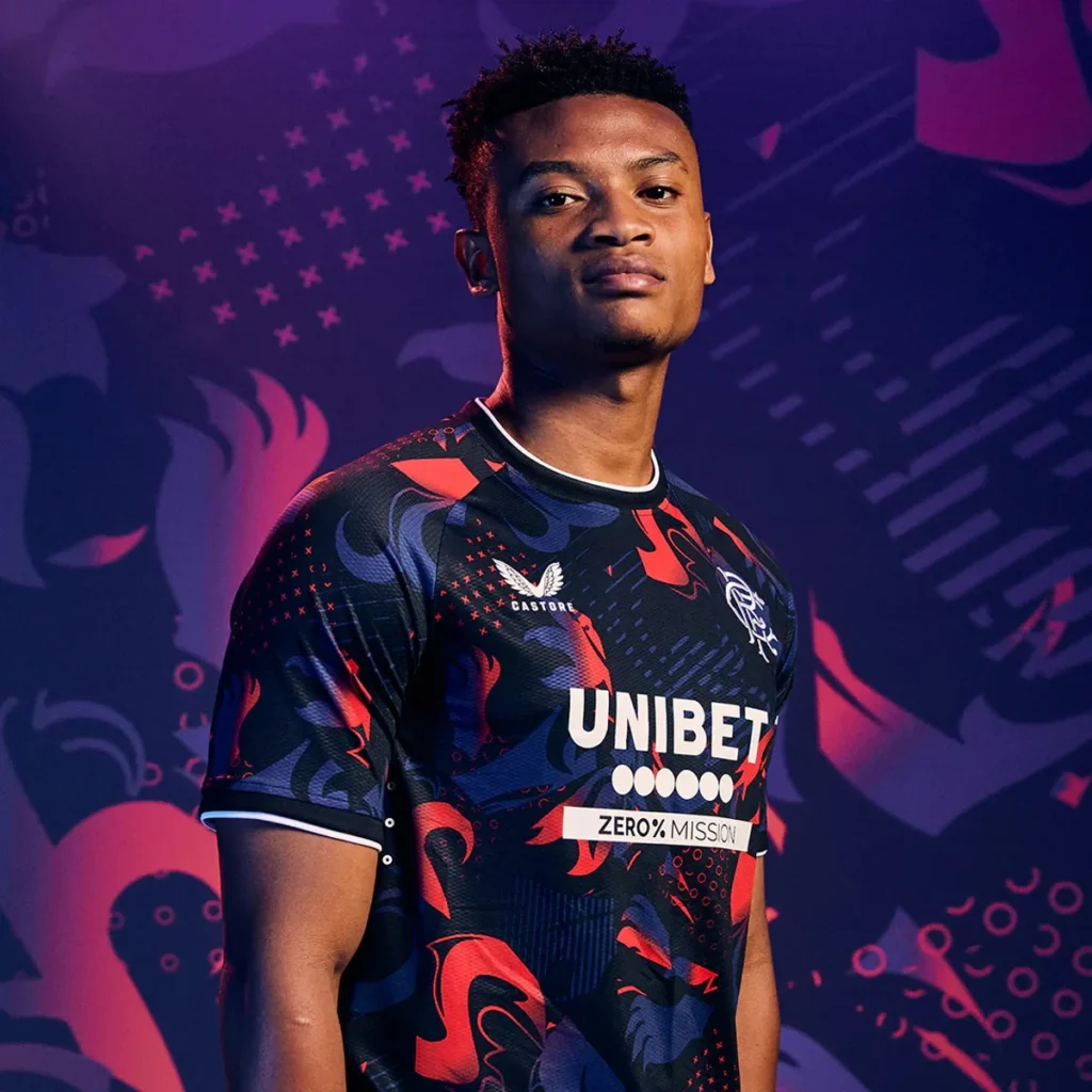 Camisetas del Rangers FC 2024-2025 inspiradas en Ibrox Park
