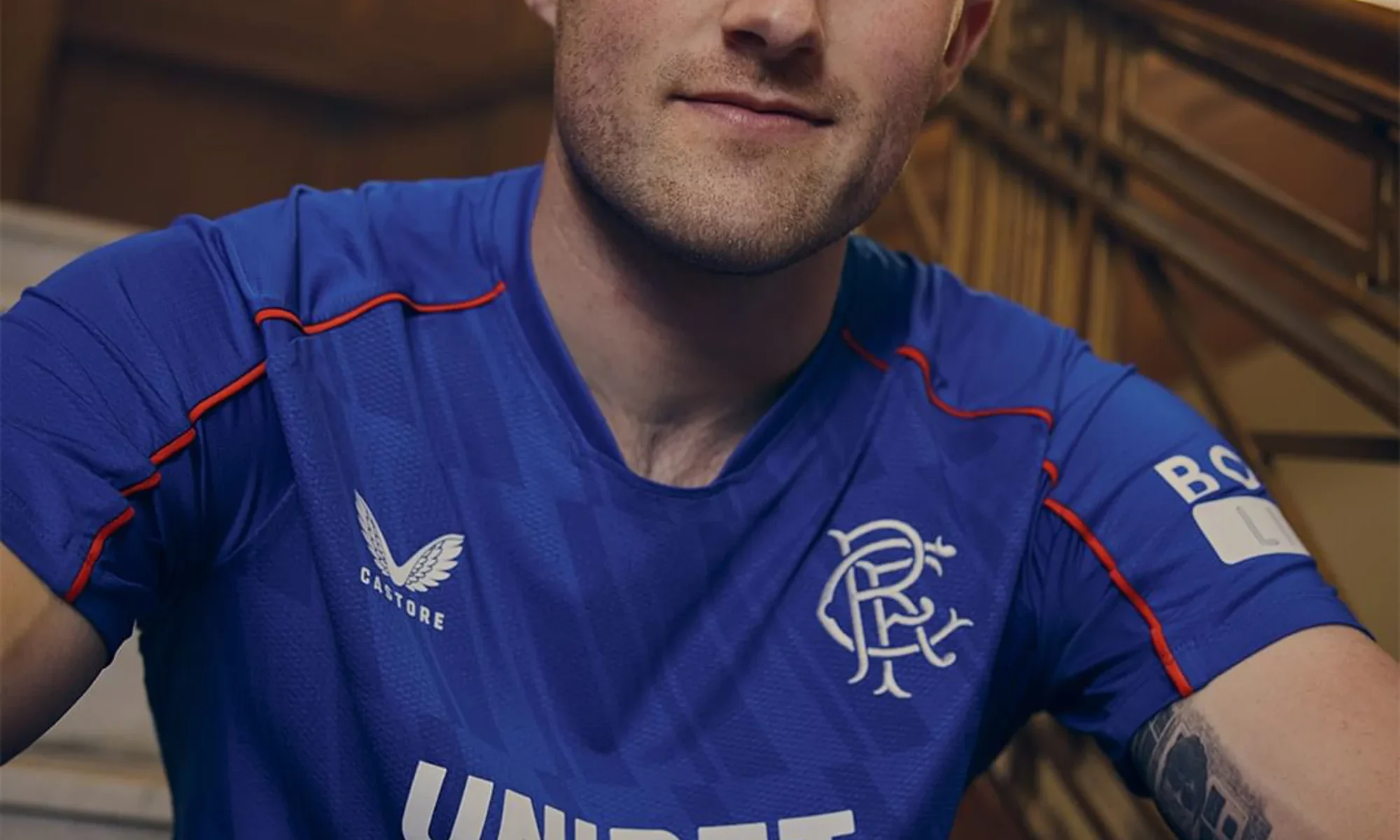 Camisetas del Rangers FC 2024-2025 inspiradas en Ibrox Park