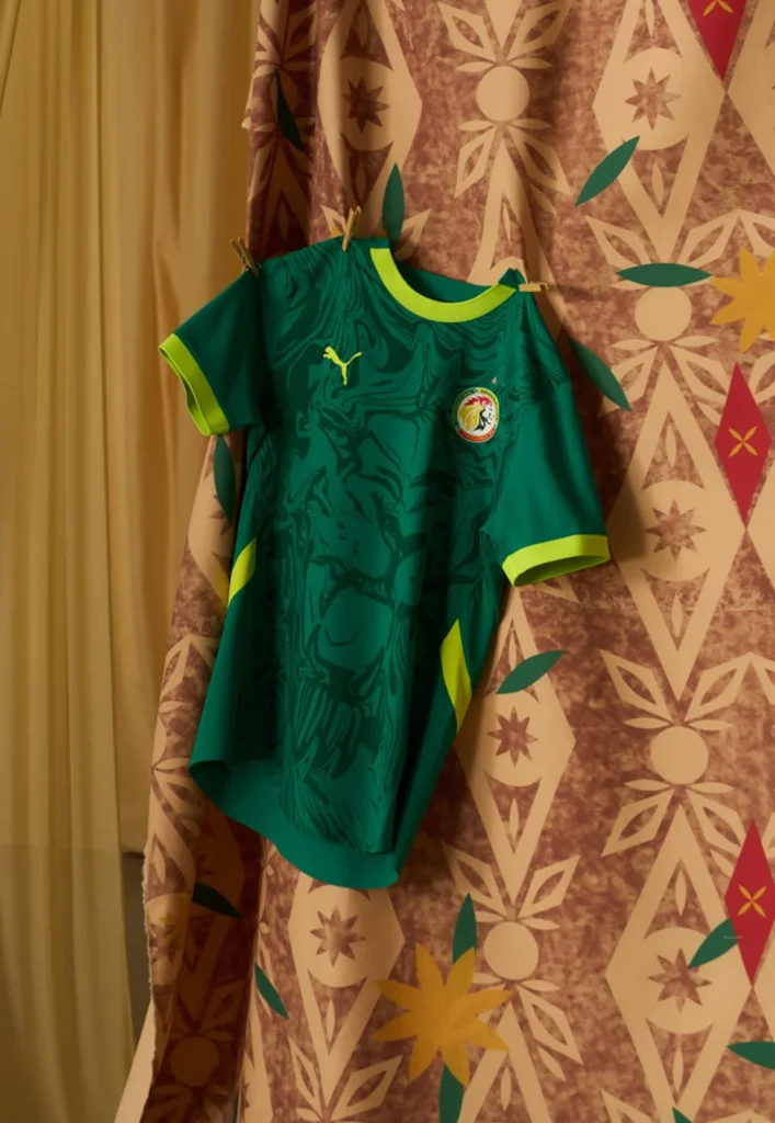 Las camisetas de Senegal para la Copa Africana 2025 lucen patrones icónicos