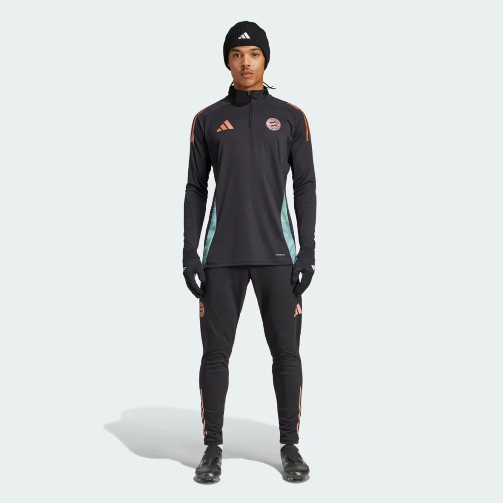 El chándal de entrenamiento del Bayern de Múnich 2025 toma los colores de la camiseta visitante