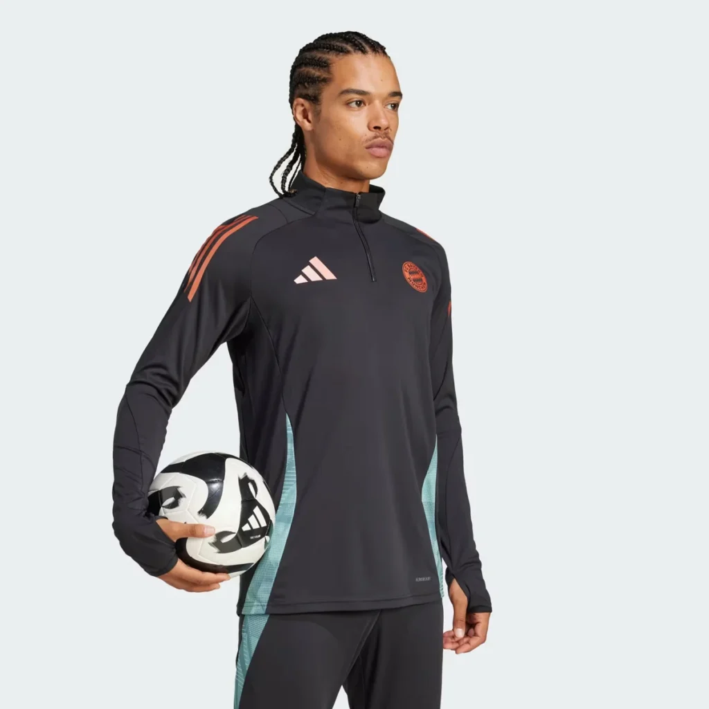 El chándal de entrenamiento del Bayern de Múnich 2025 toma los colores de la camiseta visitante
