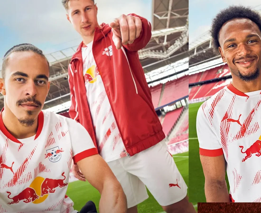 RB Leipzig presenta sus camisetas 2024-2025, inspiradas en la universidad y la energía