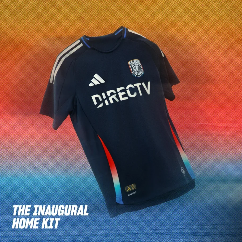 San Diego FC presenta su primera camiseta local para 2025-2026: la «Inaugural Jersey»