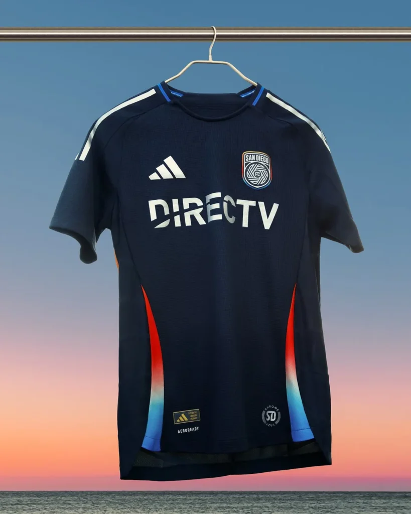 San Diego FC presenta su primera camiseta local para 2025-2026: la «Inaugural Jersey»