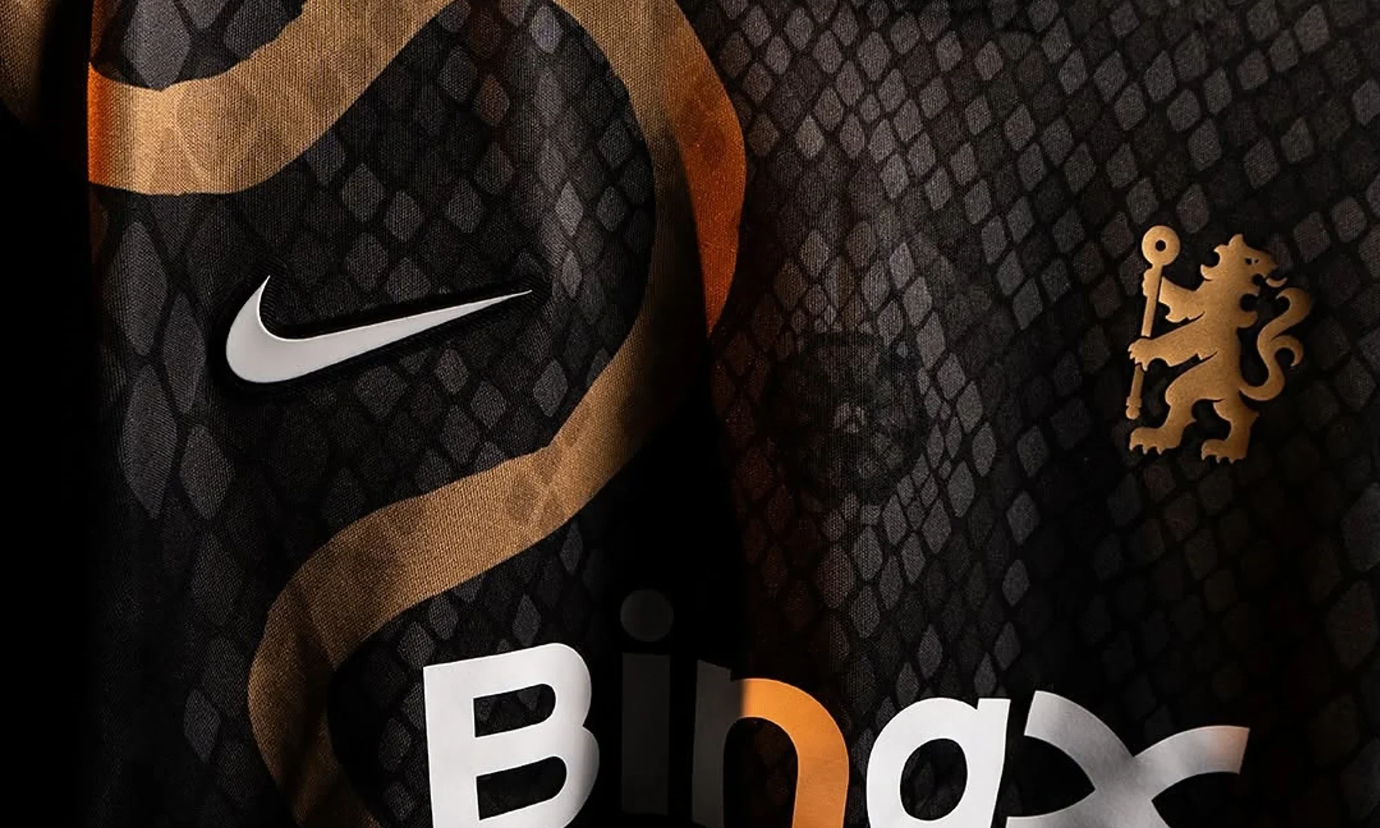 La camiseta de calentamiento del Chelsea 2025 se inspira en la serpiente