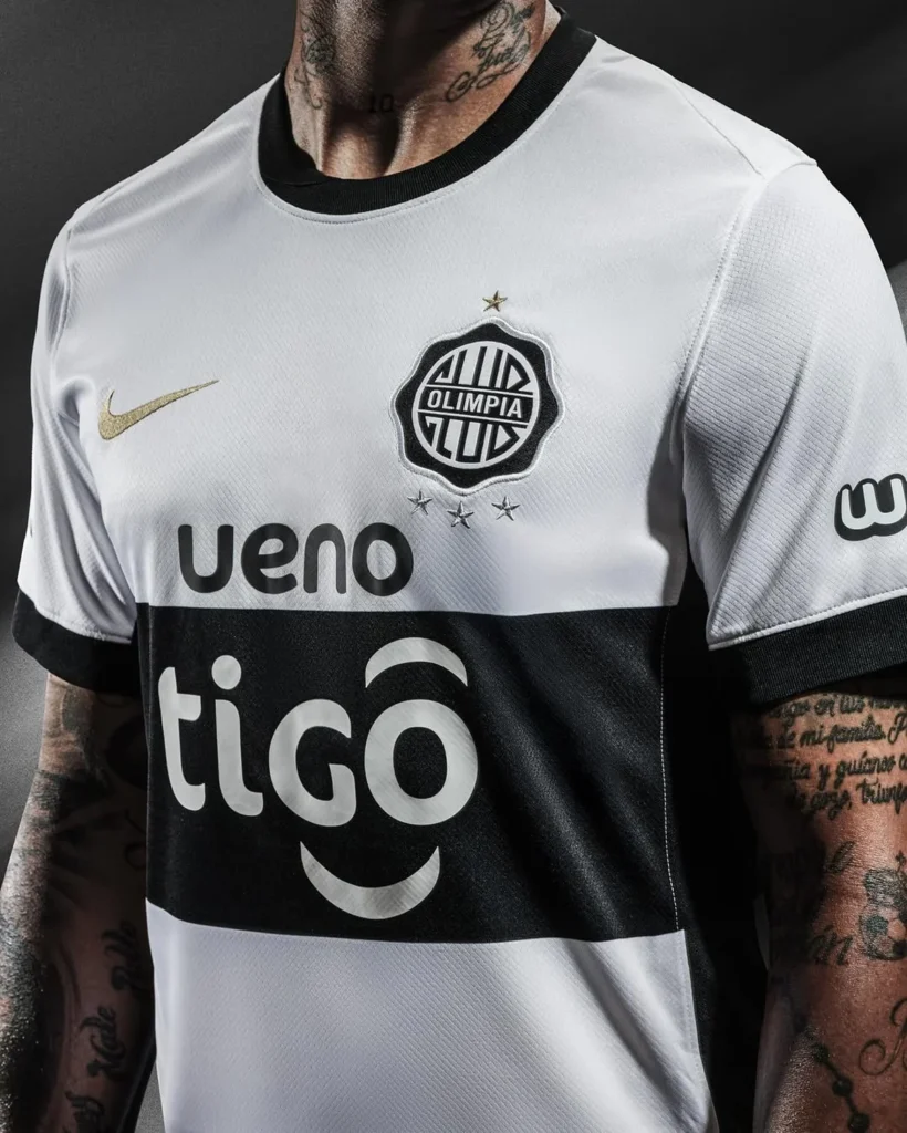 Club Olimpia presenta sus camisetas 2025 de Nike: el blanco y negro más icónico de Paraguay