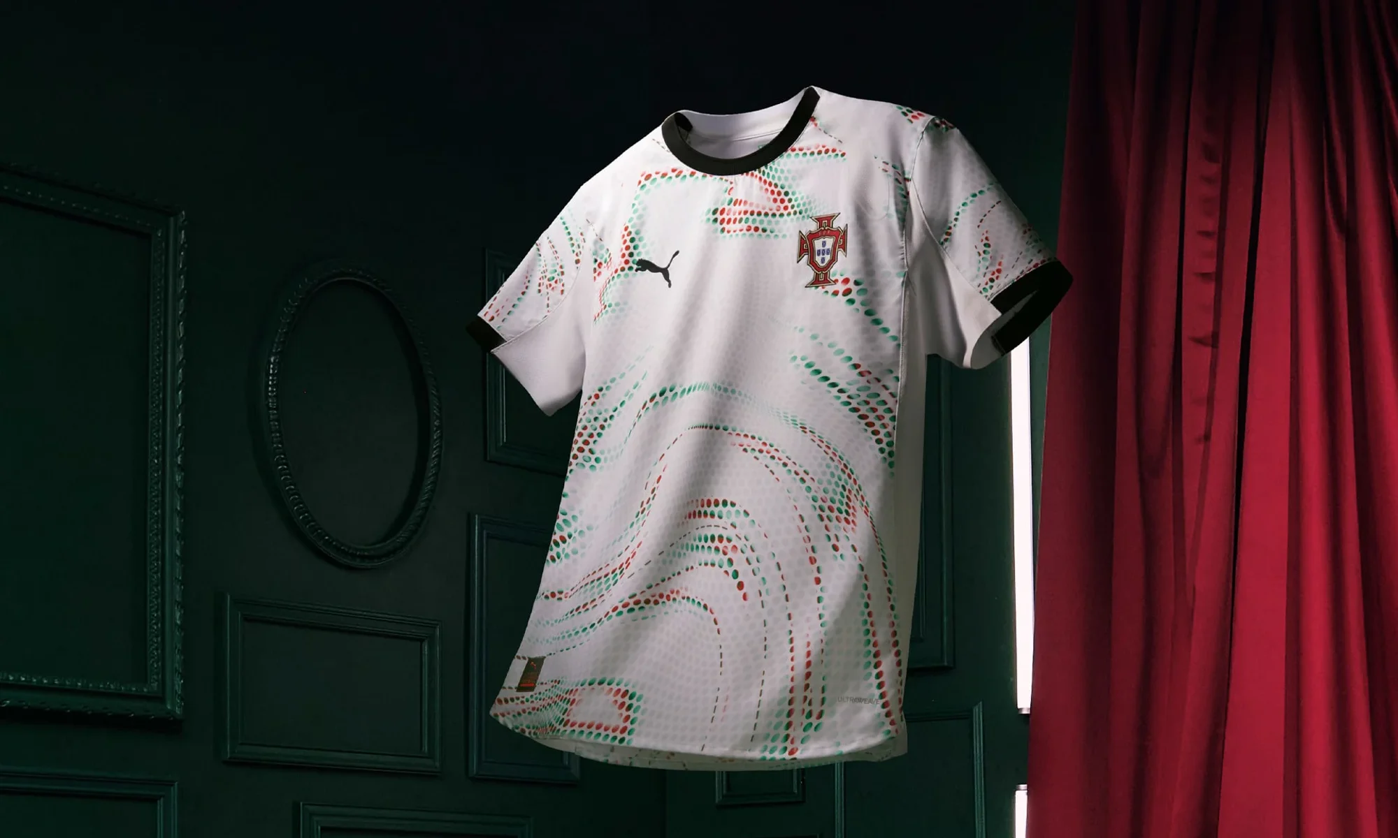 Portugal presenta su camiseta suplente 2025-2026, con olas inspiradas en los colores nacionales