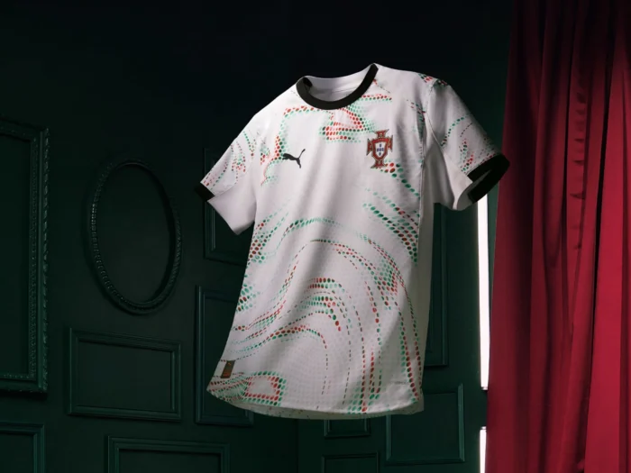 Portugal presenta su camiseta suplente 2025-2026, con olas inspiradas en los colores nacionales
