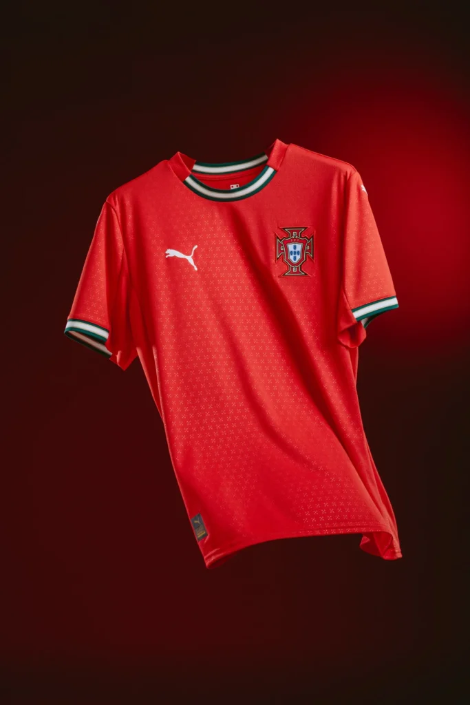 Portugal estrena camiseta titular 2025-2026 de Puma, inspirada en las quinas