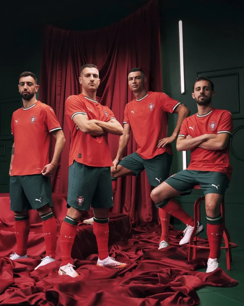 Portugal estrena camiseta titular 2025-2026 de Puma, inspirada en las quinas