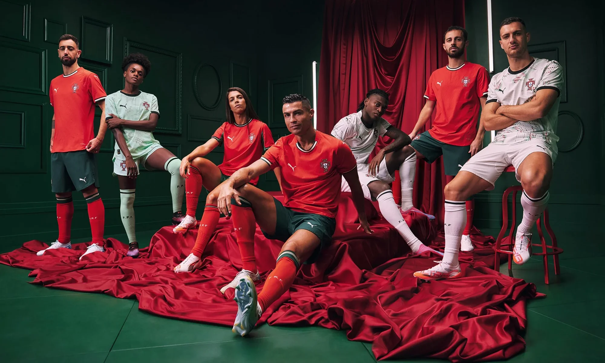 Portugal estrena camiseta titular 2025-2026 de Puma, inspirada en las quinas