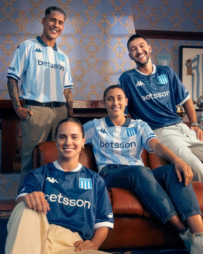 Así son las camisetas de Racing Club de Avellaneda para 2025